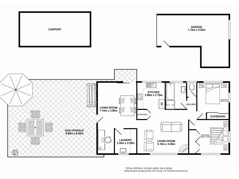 7/284 River Street, Ballina NSW 2478 Floorplan