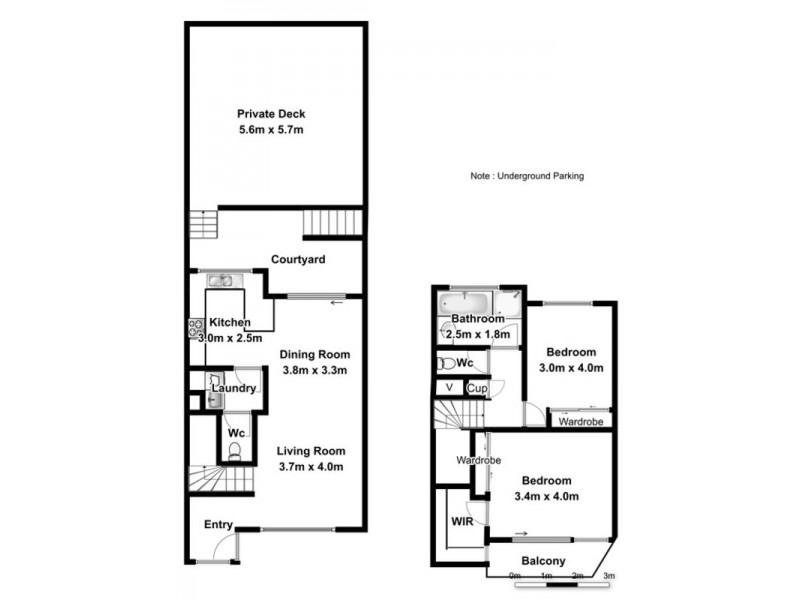 23/1 Sirius Place, West Ballina NSW 2478 Floorplan