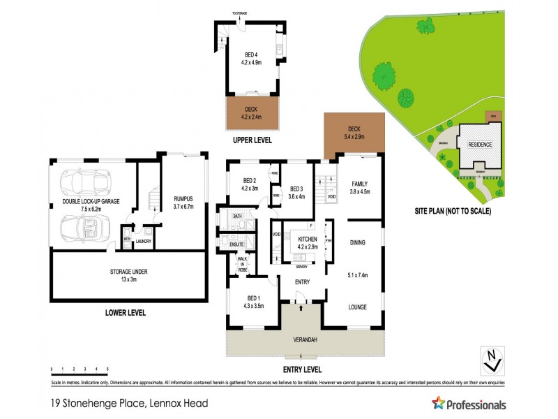 19 Stonehenge Place, Lennox Head NSW 2478 Floorplan