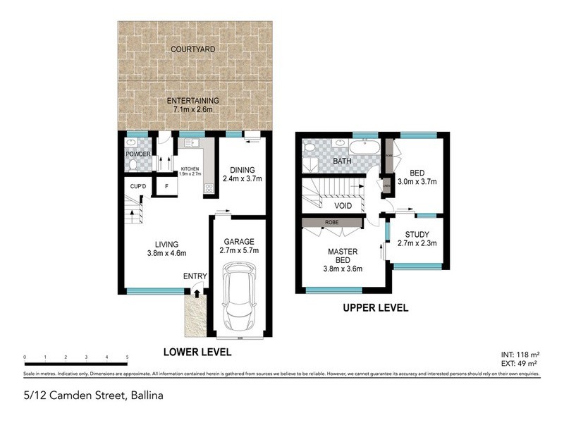 5/12 Camden Street, Ballina NSW 2478 Floorplan