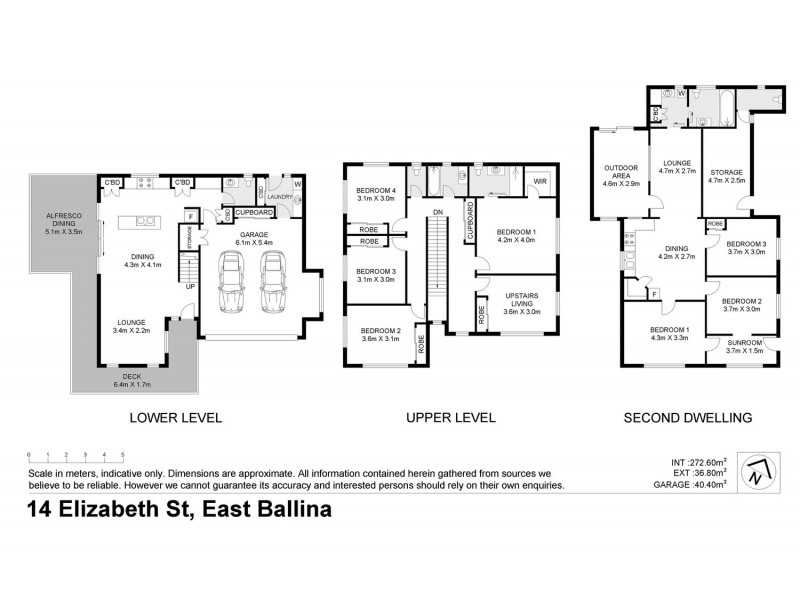 14 Elizabeth Street, East Ballina NSW 2478 Floorplan
