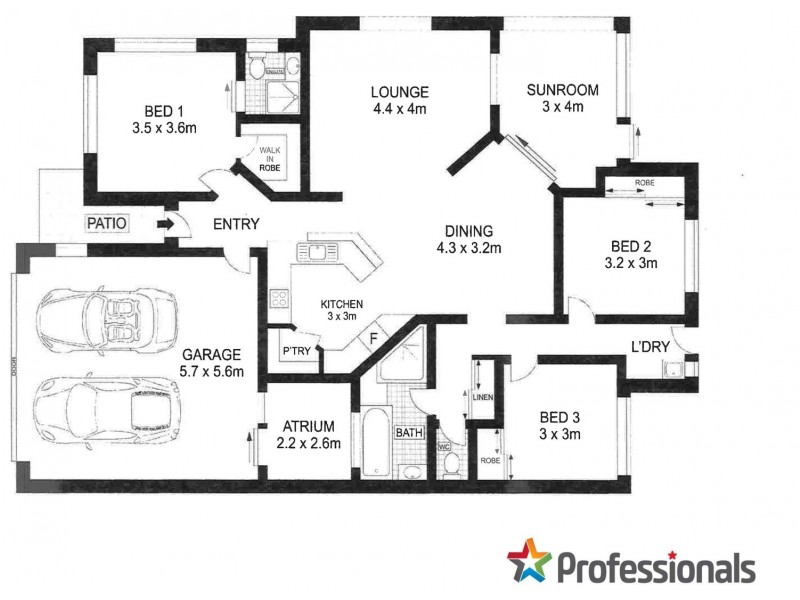 1/3-13 Sunset Avenue, West Ballina NSW 2478 Floorplan