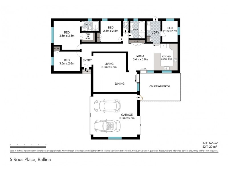 5 Rous Place, East Ballina NSW 2478 Floorplan