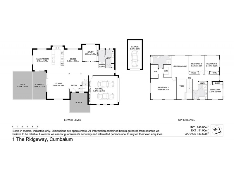 1 The Ridgeway, Cumbalum NSW 2478 Floorplan