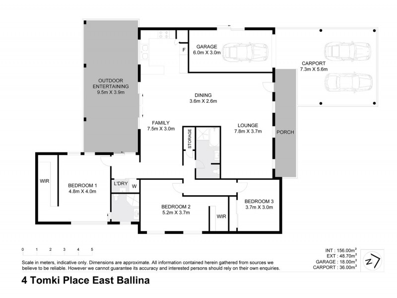 4 Tomki Place, East Ballina NSW 2478 Floorplan