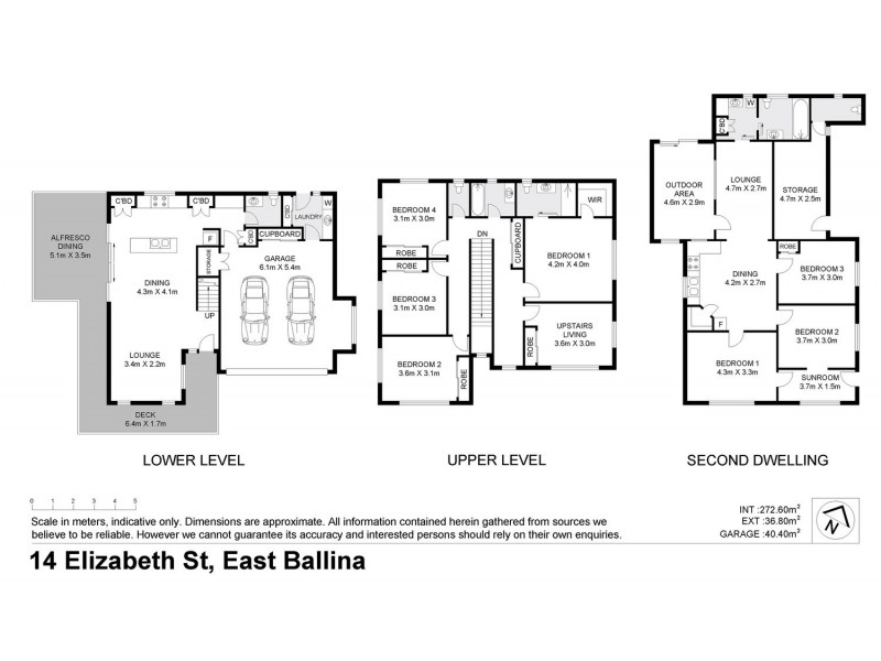 14 Elizabeth Street, East Ballina NSW 2478 Floorplan