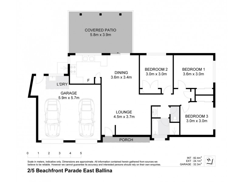 2/5-7 Beachfront Parade, East Ballina NSW 2478 Floorplan