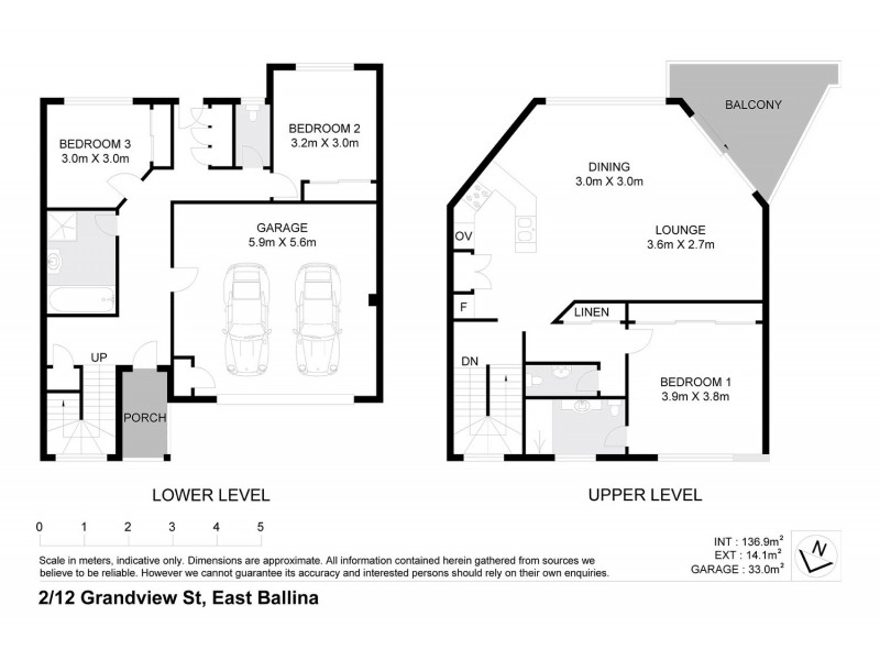 2/12 Grandview Street, East Ballina NSW 2478 Floorplan