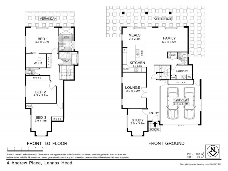 4 Andrew Place, Lennox Head NSW 2478 Floorplan