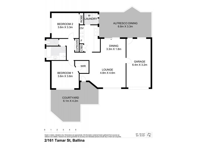 2/161 Tamar Street, Ballina NSW 2478 Floorplan