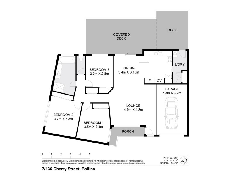7/136 Cherry Street, Ballina NSW 2478 Floorplan