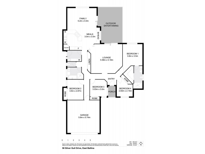 58 Silver Gull Drive, East Ballina NSW 2478 Floorplan