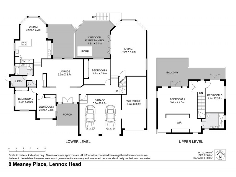 8 Meaney Place, Lennox Head NSW 2478 Floorplan