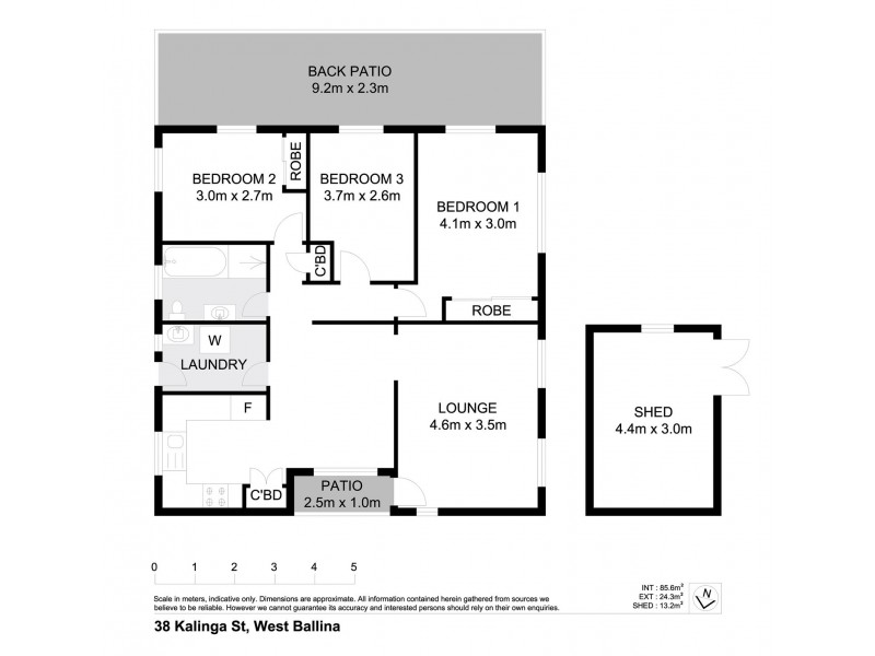 38 Kalinga Street, West Ballina NSW 2478