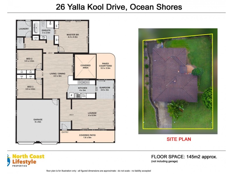 26 Yallakool Drive, Ocean Shores NSW 2483 Floorplan