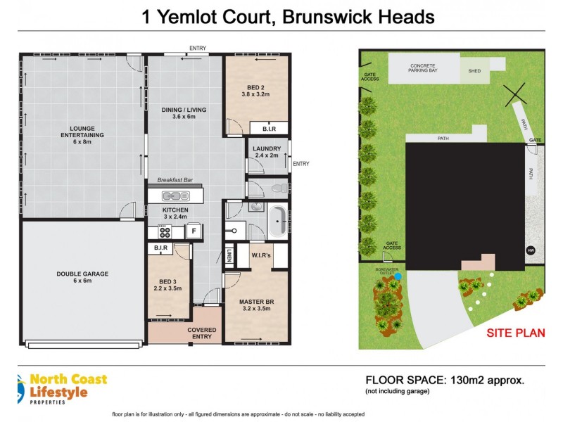 1 Yemlot Court, Brunswick Heads NSW 2483 Floorplan
