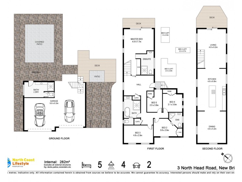 3 North Head Road, New Brighton NSW 2483 Floorplan