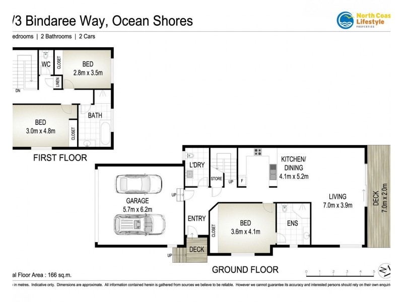 4/3 Bindaree Way, Ocean Shores NSW 2483 Floorplan