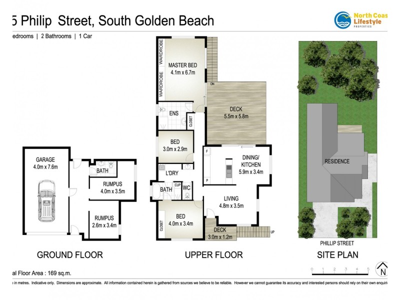 15 Philip Street, South Golden Beach NSW 2483 Floorplan