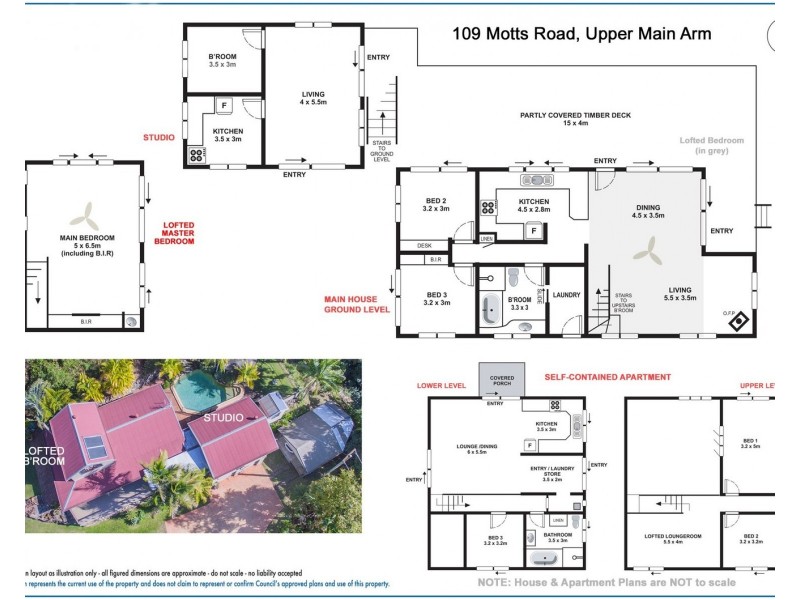 109 Motts Road, Main Arm NSW 2482 Floorplan