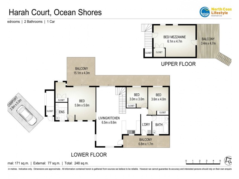 4 Harah Court, Ocean Shores NSW 2483 Floorplan
