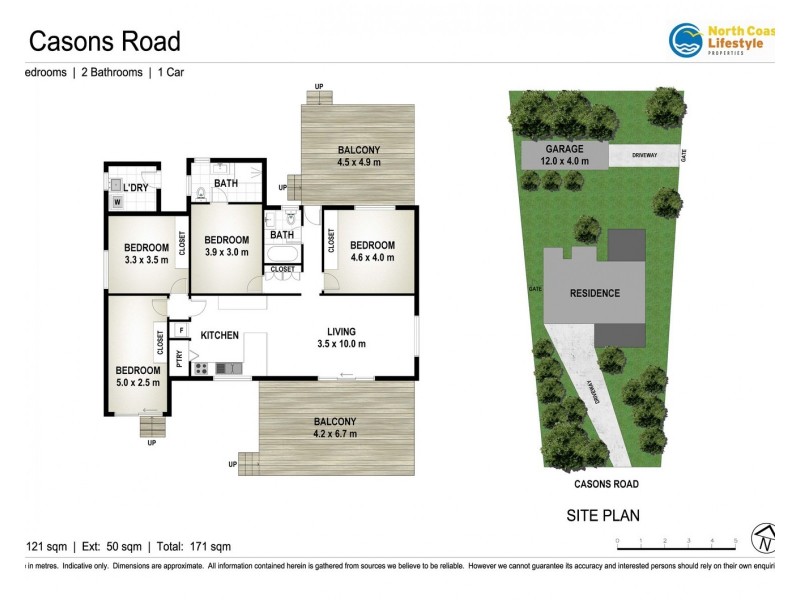 8 Casons Road, New Brighton NSW 2483 Floorplan