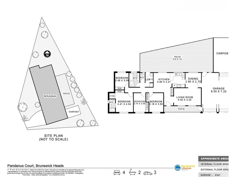 12 Pandanus Court, Brunswick Heads NSW 2483 Floorplan