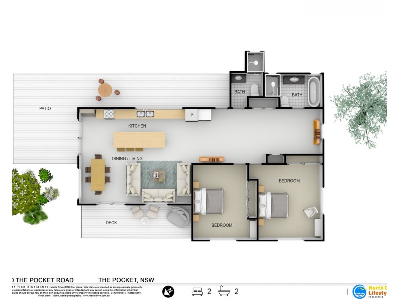 The Pocket NSW 2483 Floorplan