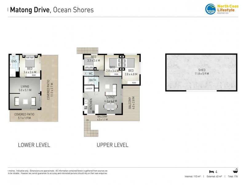 30 Matong Drive, Ocean Shores NSW 2483 Floorplan
