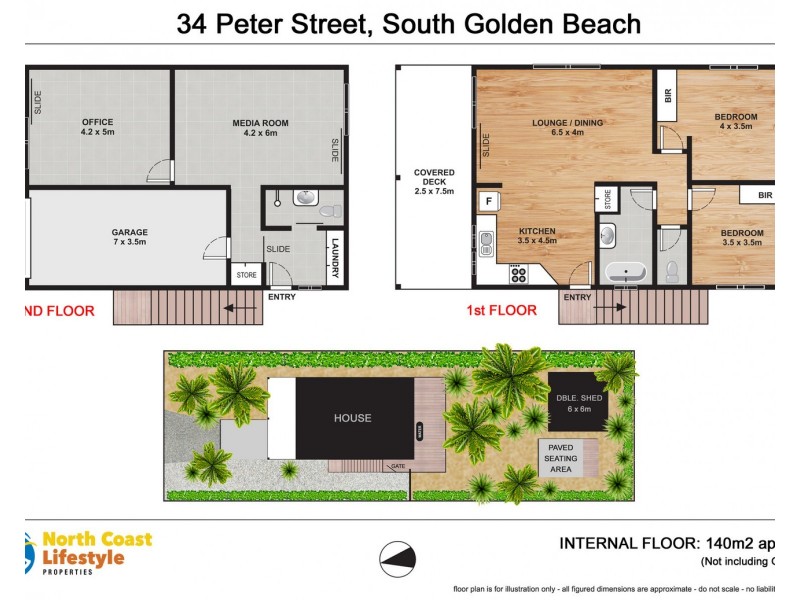 34 Peter Street, South Golden Beach NSW 2483 Floorplan