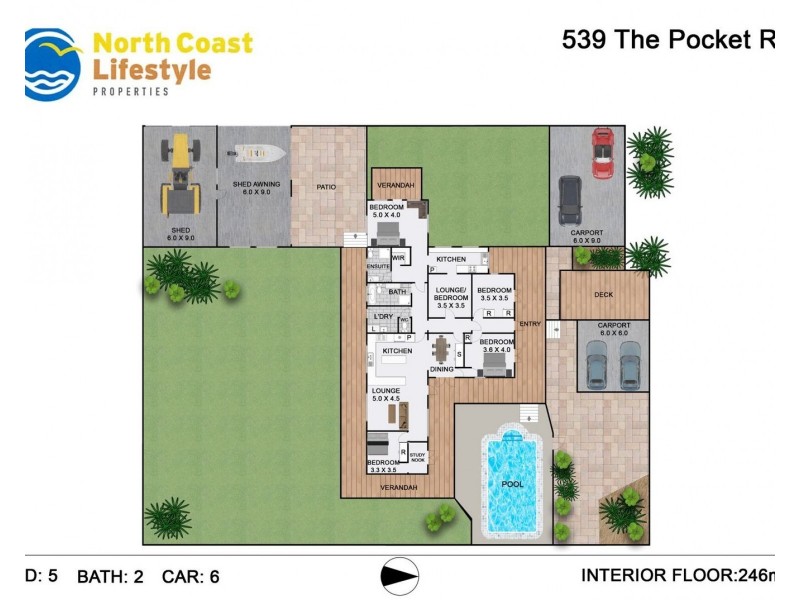 539 The Pocket Road, The Pocket NSW 2483