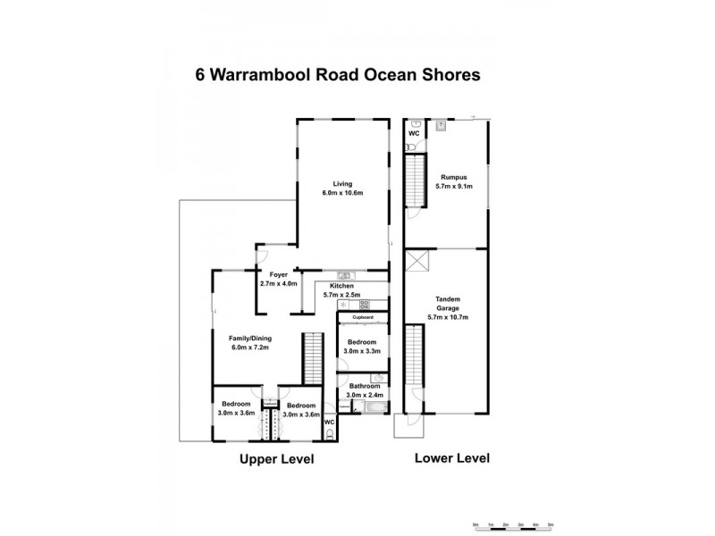 6 Warrambool Road, Ocean Shores NSW 2483 Floorplan