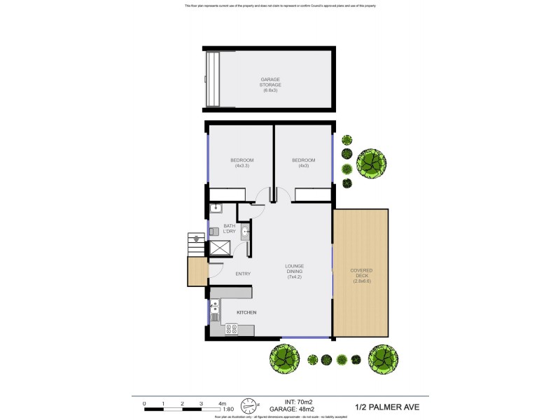 1/2 Palmer Avenue, Ocean Shores NSW 2483 Floorplan