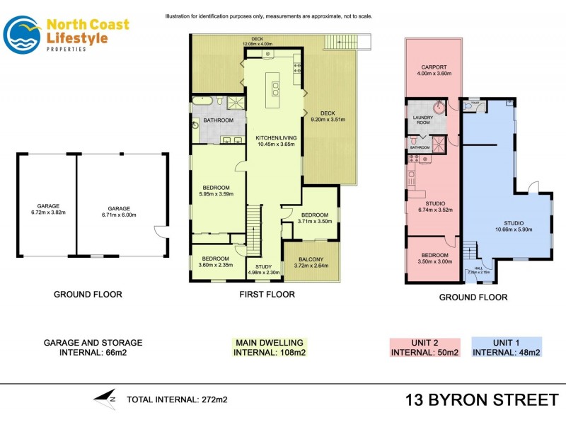 13 Byron Street, Brunswick Heads NSW 2483 Floorplan