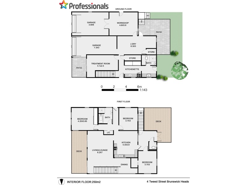 4 Tweed Street, Brunswick Heads NSW 2483 Floorplan
