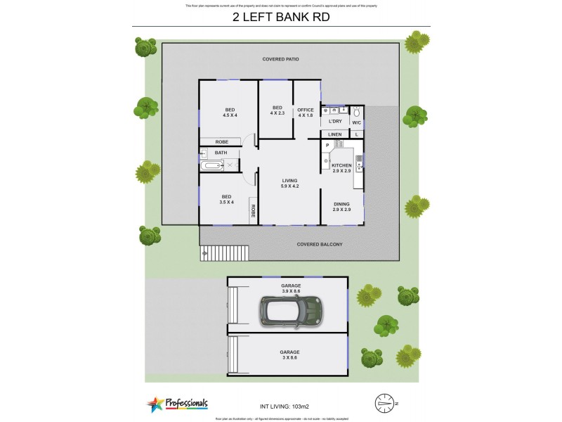 2 Left Bank Road, Mullumbimby NSW 2482 Floorplan