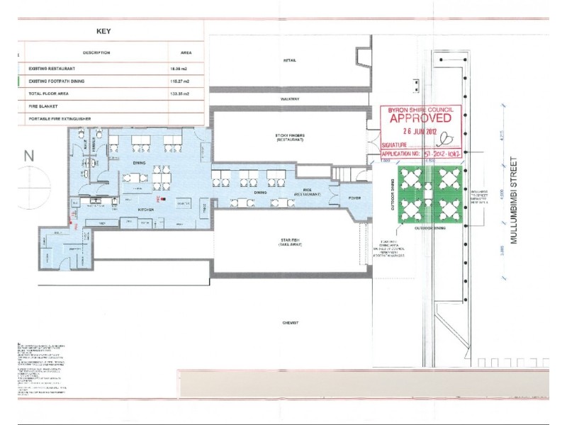 shop 2/18  Mullumbimbi Street, Brunswick Heads NSW 2483 Floorplan
