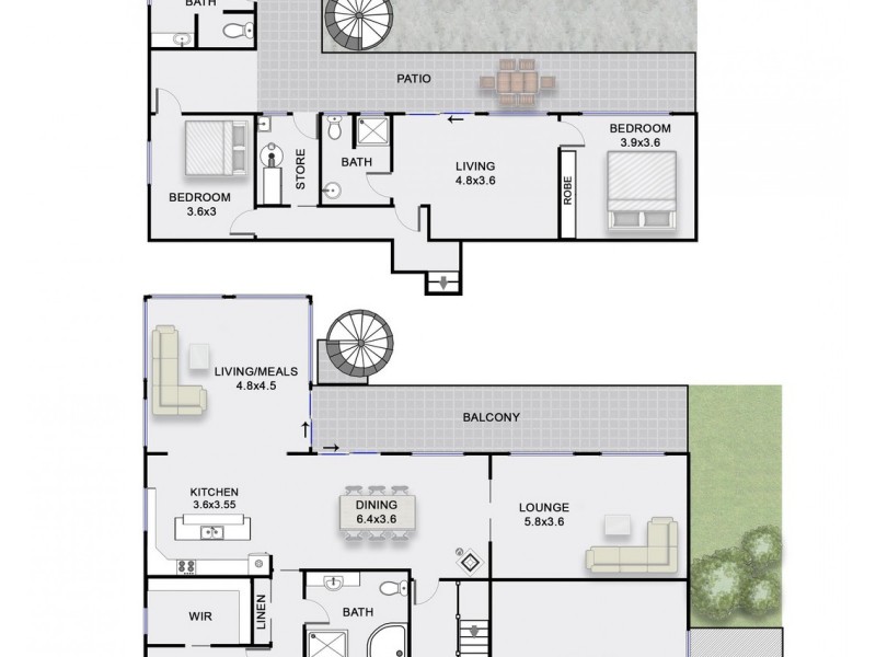3 Weeronga Way, Ocean Shores NSW 2483 Floorplan