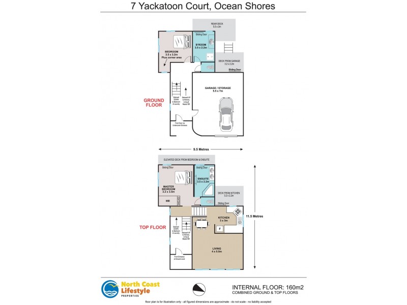 7 Yackatoon Court, Ocean Shores NSW 2483 Floorplan