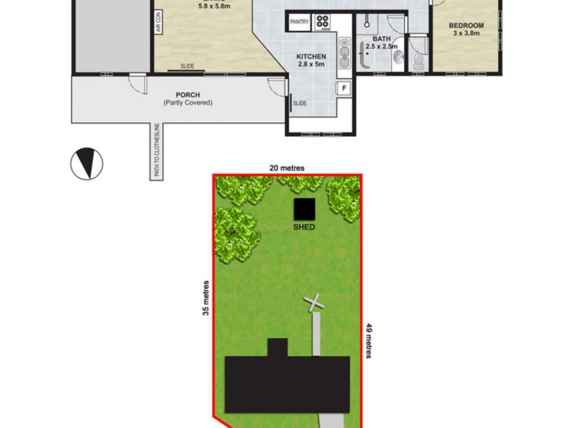 8 Myokum Street, Mullumbimby NSW 2482 Floorplan
