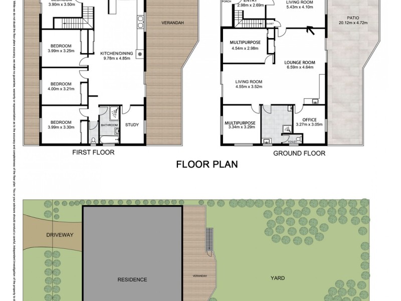 9 North Head Road, New Brighton NSW 2483 Floorplan