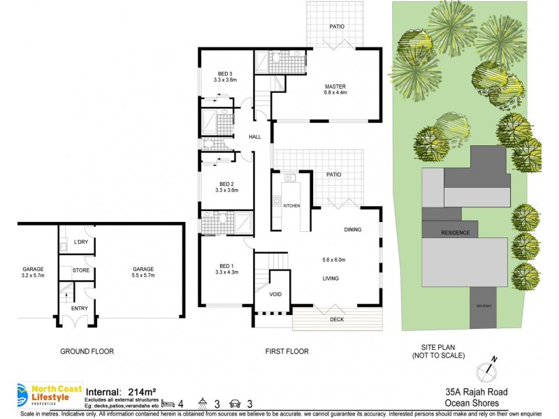 35A Rajah Road, Ocean Shores NSW 2483 Floorplan