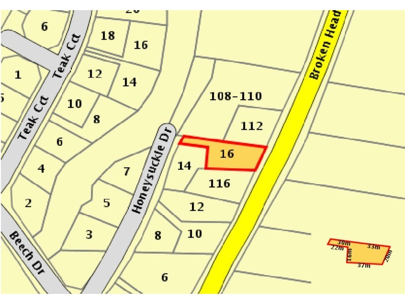 16 Honeysuckle Drive, Suffolk Park NSW 2481