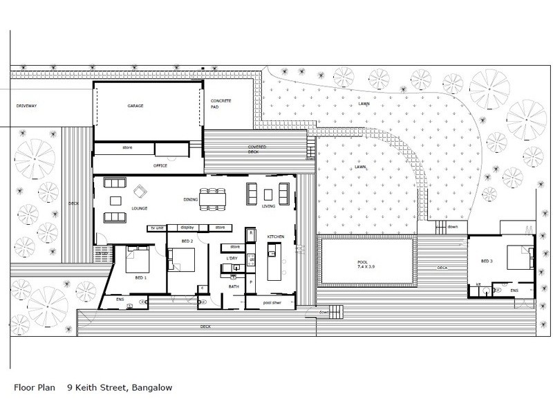 9 Keith Street, Bangalow NSW 2479 Floorplan