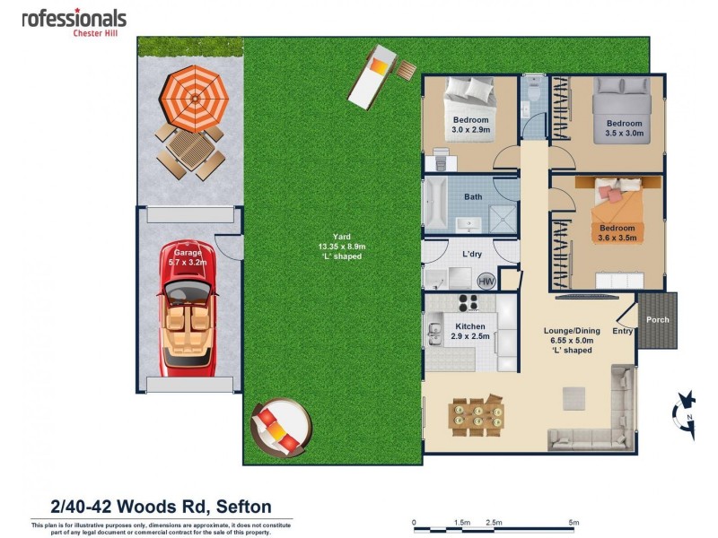 2/40-42 Woods Road, Sefton NSW 2162