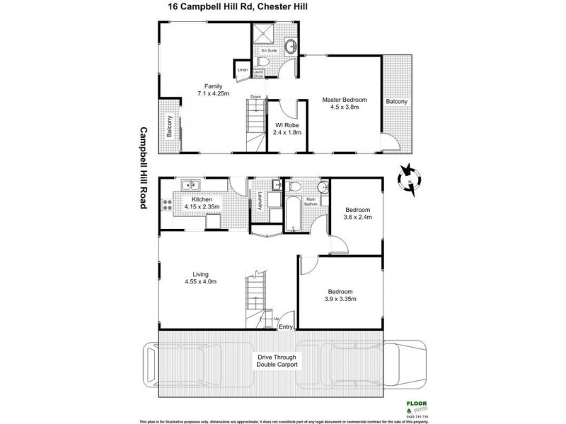 16 Campbell Hill Road, Chester Hill NSW 2162 Floorplan