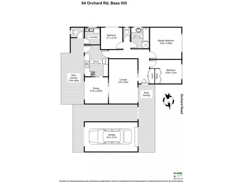 Bass Hill NSW 2197 Floorplan