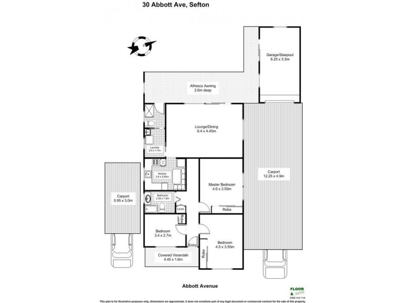 30 Abbott Avenue, Sefton NSW 2162 Floorplan