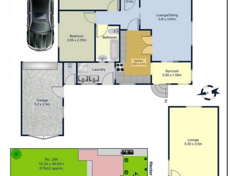 284 Hector Street, Bass Hill NSW 2197 Floorplan