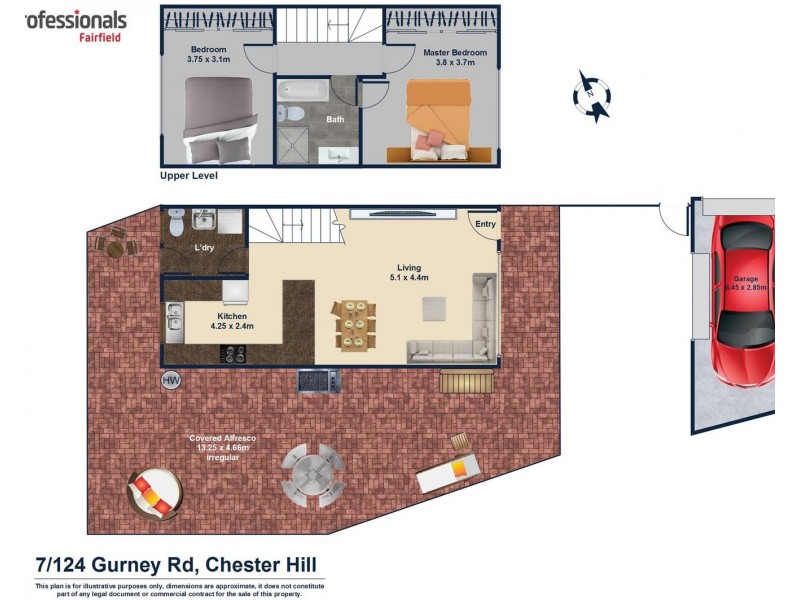 7/124 Gurney Road, Chester Hill NSW 2162 Floorplan